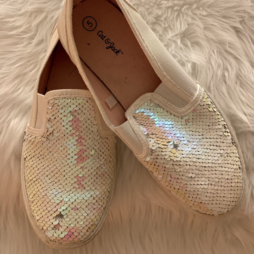 Cat & Jack Girls Sequence Sneaker